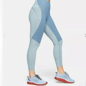 Outdoor Voices Two-Tone Blue Leggings